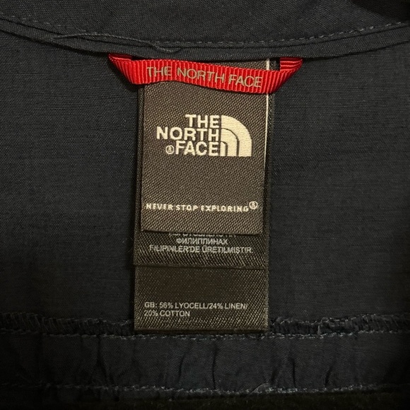 The North Face - Navy Blue Button-Up Shirt Dress in Size M - Picture 9 of 11